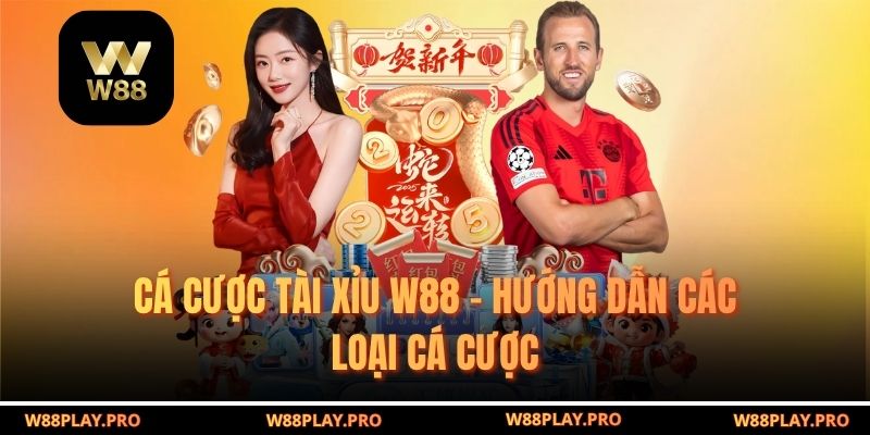 Cá Cược Tài Xỉu W88 – Hướng Dẫn Các Loại Cá Cược