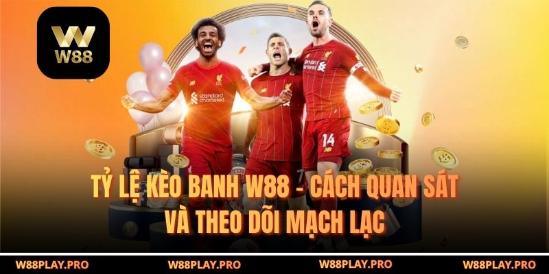 Tỷ Lệ Kèo Banh W88 – Cách Quan Sát Và Theo Dõi Mạch Lạc